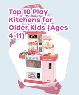 Big kids play kitchen