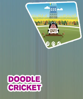 Google doodle cricket play