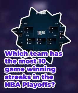Most playoff games played nba