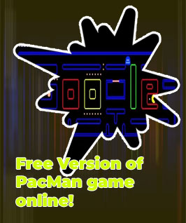 Pacman 30th anniversary game full screen